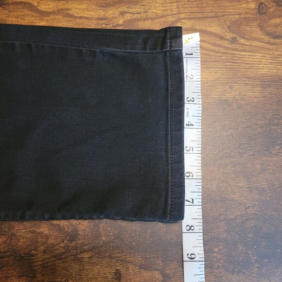 Maurices Jeans 10 R Everflex High Rise Slim Tummy Control Stretch Black - Picture 9 of 9